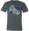 Red Pandas In Space Canvas