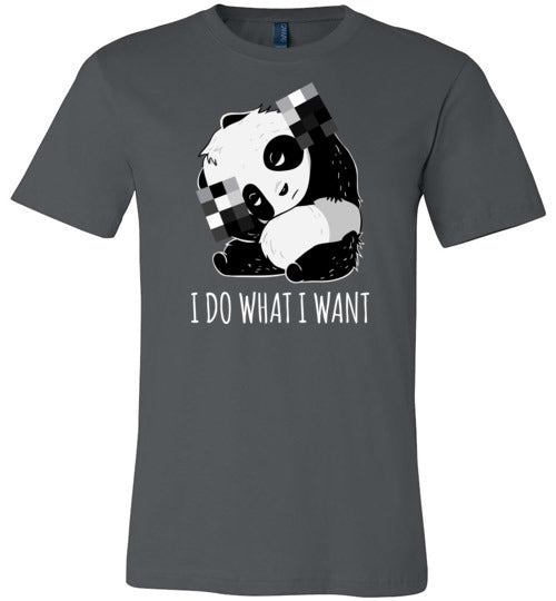Panda Do What I Want Canvas