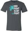 Cervical Cancer Her Fight Canvas