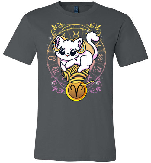 Cat Zodiac Aries Canvas