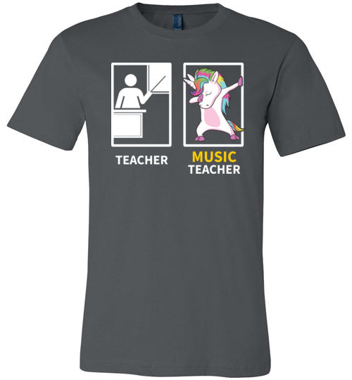 Dabbing Music Teacher Canvas