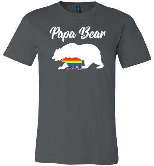 Papa Bear LGBT Canvas