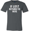 If Lost Return To Wife Canvas
