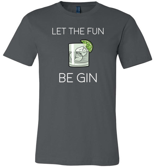 Let The Fun Be Gin Canvas