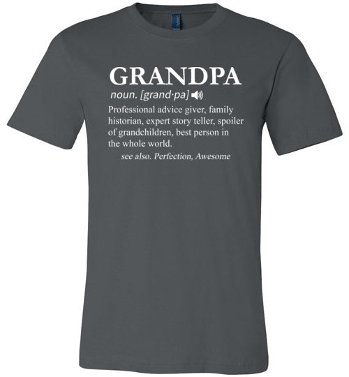 Grandpa Definition Canvas