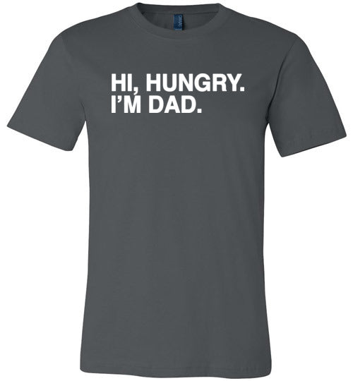 Hi Hungry I'm Dad Canvas
