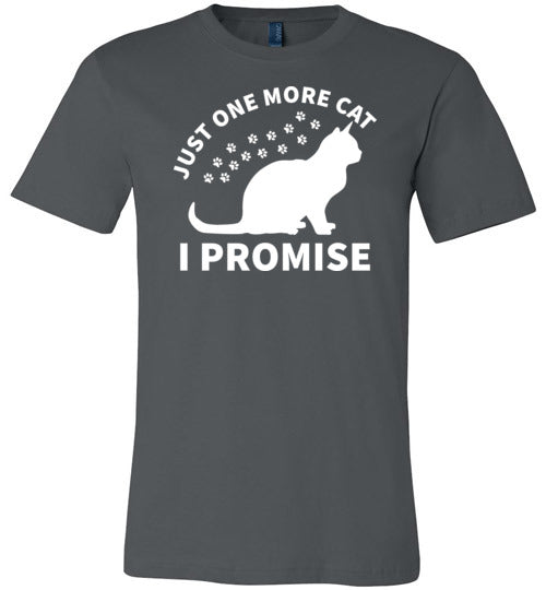 Just One More Cat I Promise Canvas