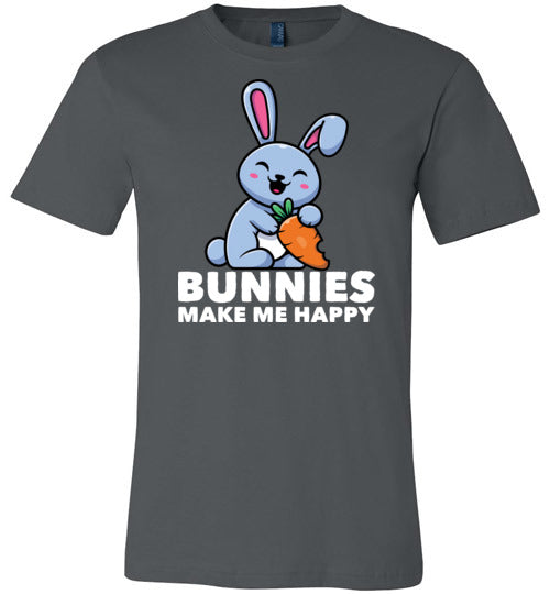 Bunnies Make Me Happy Canvas