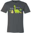 Atheist Dinosaur Canvas