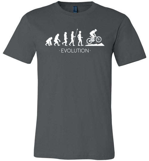 Mountain Biking Evolution Canvas