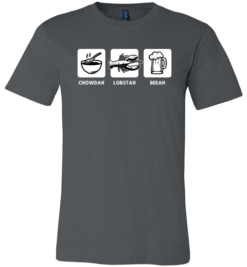 Chowdah Lobstah Beeah Canvas