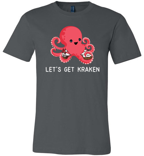 Let's Get Kraken Old Ships Canvas