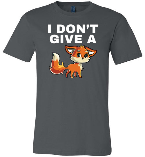 I Dont Give A Fox Canvas