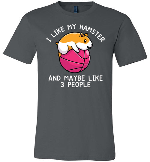 Like My Hamster Maybe 3 People Canvas