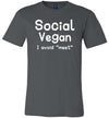 Social Vegan Avoid Meet Canvas