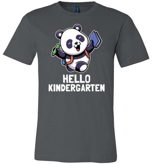 Panda Hello Kindergarten Canvas