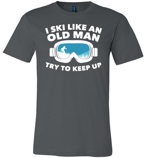 Ski Like An Old Man Canvas