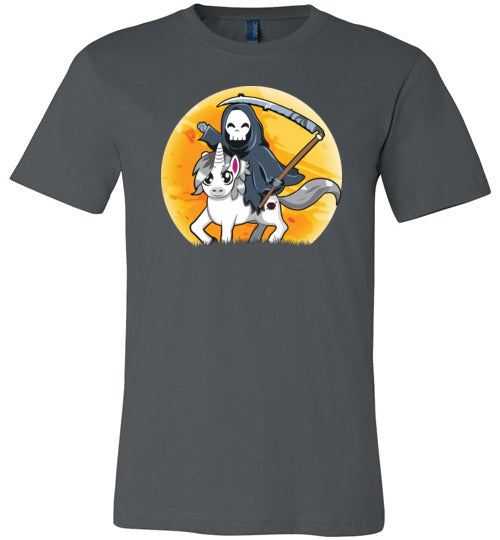 Grim Reaper Unicorn Canvas