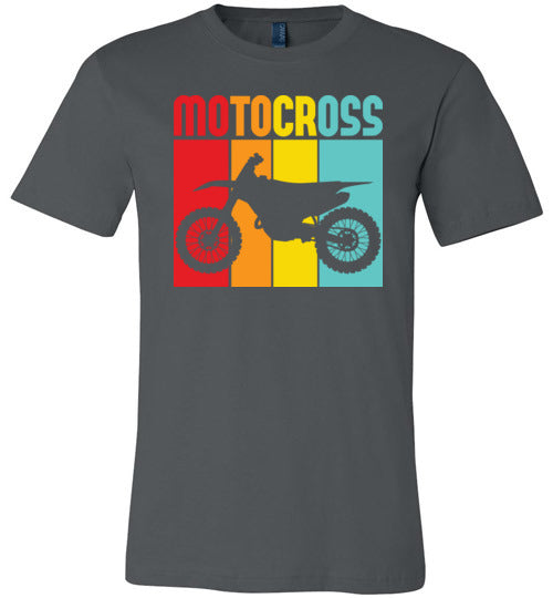 Motocross Retro Canvas