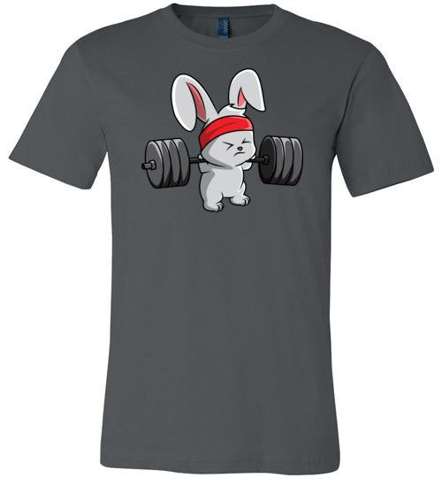 Bunny Rabbit Workout Weightlifting Canvas