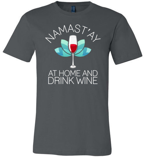 Namastay Wine Canvas