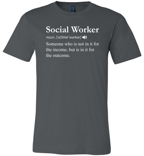 Social Worker Definition Canvas
