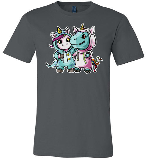 Unicorn T-Rex Costumes Canvas