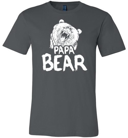 Fierce Papa Bear Canvas