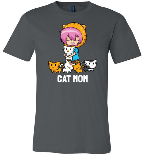 Kawaii Cat Mom Canvas