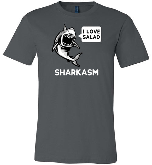 Sharkasm Love Salad Canvas
