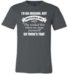 Christian Jogging But Proverbs Canvas