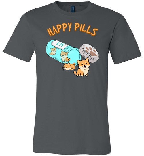 Happy Pills Shiba Inu Canvas