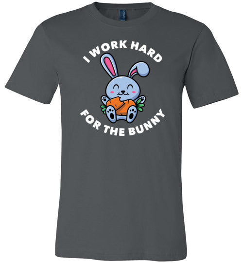 Work Hard For The Bunny Canvas