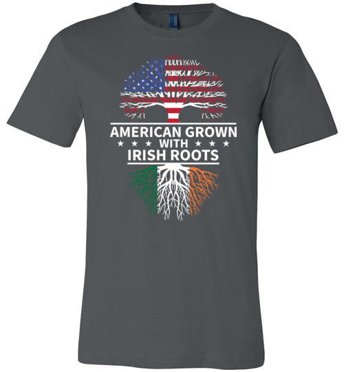 American Grown With Irish Roots Canvas