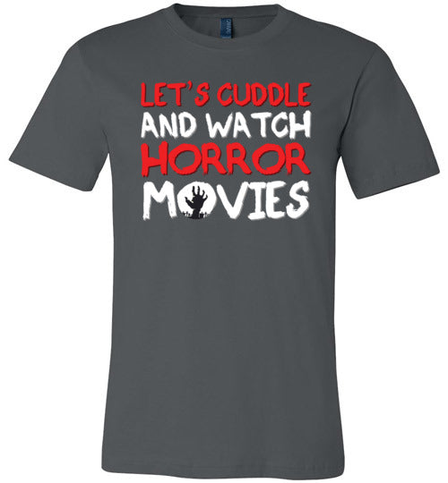 Cuddle and Watch Horror Movies Canvas