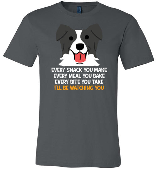 Border Collie Every Snack Canvas