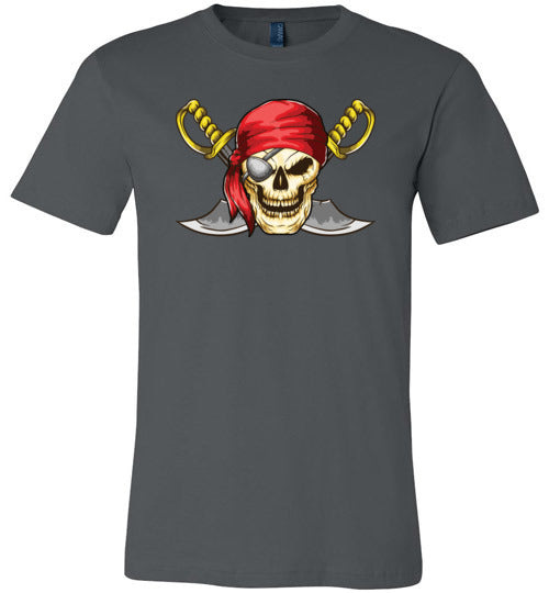 Pirate Skull Crossed Swords Canvas