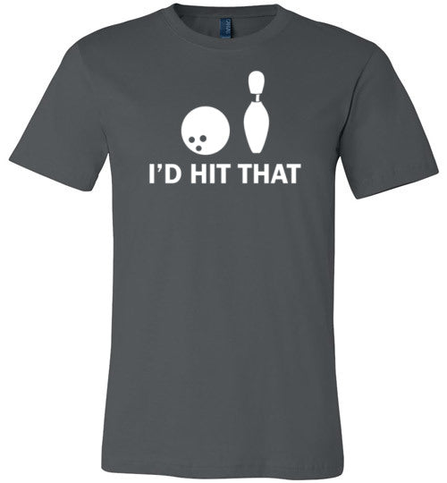 Bowling Hit That Canvas