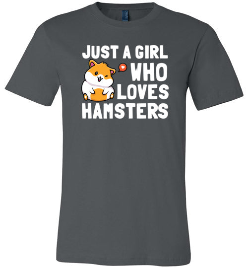 Just a girl Who Loves Hamsters Canvas