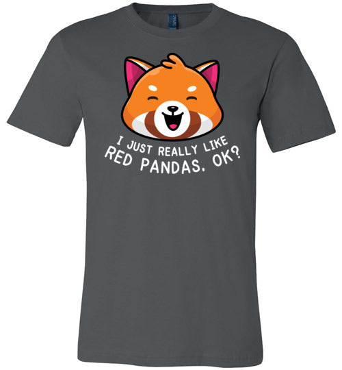Just Really Like Red Pandas Canvas