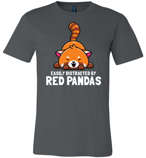 Red Pandas Easily Distracted Canvas