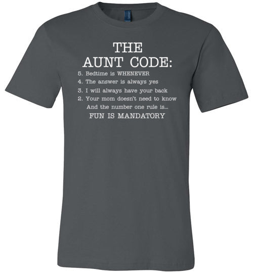 The Aunt Code Canvas