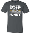 Civil War Jokes General Lee Canvas