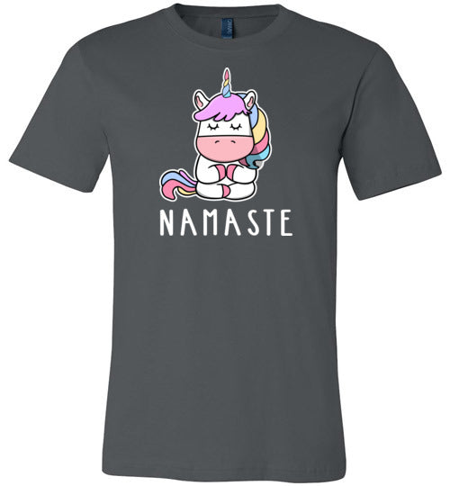 Yoga Unicorn Namaste Canvas