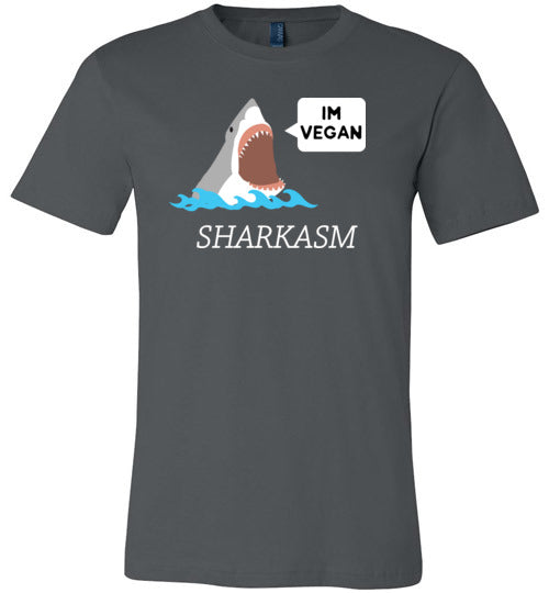 Sharkasm Vegan Canvas