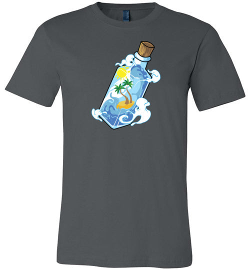 Tropical Paradise In A Bottle Canvas