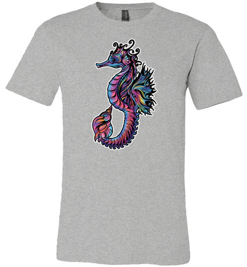 Tropical Seahorse Canvas