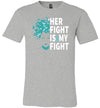 Cervical Cancer Her Fight Canvas