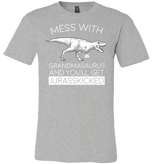 Grandmasaurus Jurasskicked Canvas