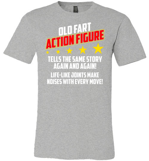 Old Fart Action Figure Canvas